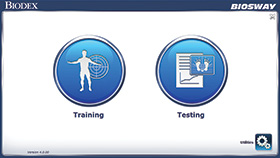 Training and Testing Screen