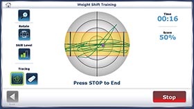 Weight Shift Training Mode