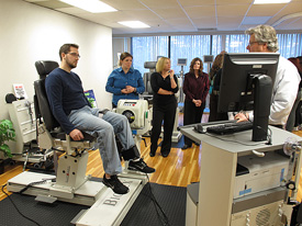 Suffolk County Community College visits Biodex