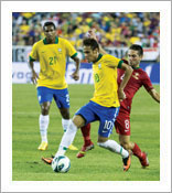 Brazil shoots for sixth world cup football championship. Will Biodex get an assist?